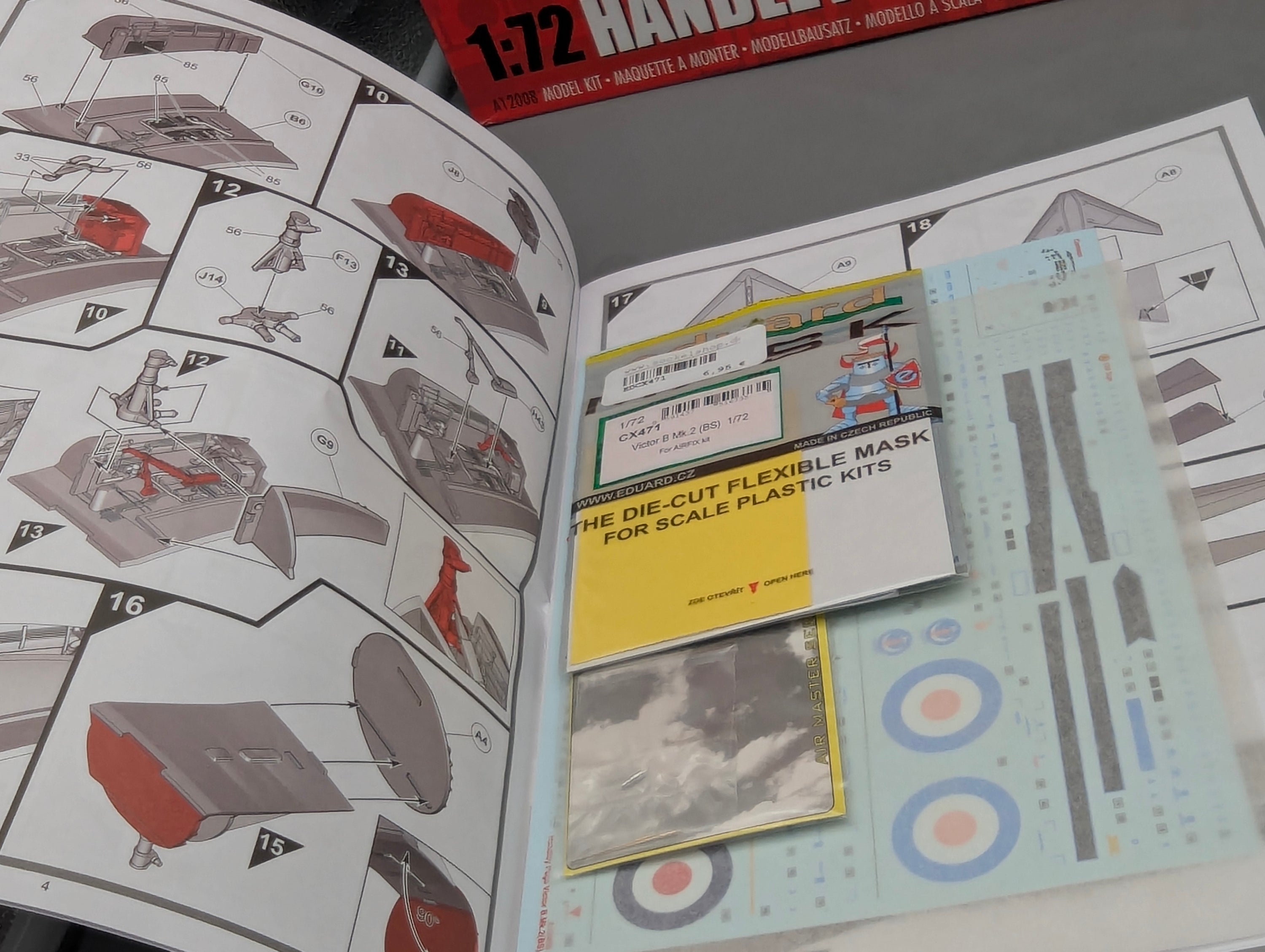 Flugzeug Modell Bausatz 1:72 Airfix A12008 Handley Page Victor B.Mk.2(BS) mit OVP