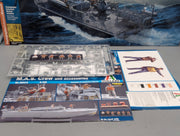 Schiff Modell Bausatz 1:35 Italeri 5608 UND 5611 M.A.S. 658 4a Serie + Figuren mit OVP