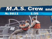 Schiff Modell Bausatz 1:35 Italeri 5608 UND 5611 M.A.S. 658 4a Serie + Figuren mit OVP