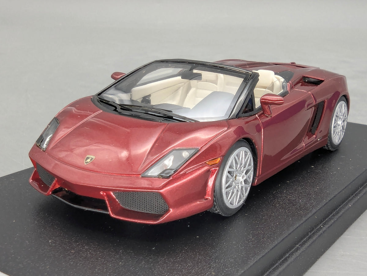 Modellautos 1:43 Looksmart Lamborghini Gallardo LP560-4 Spider 2009 Rosso Leto OVP