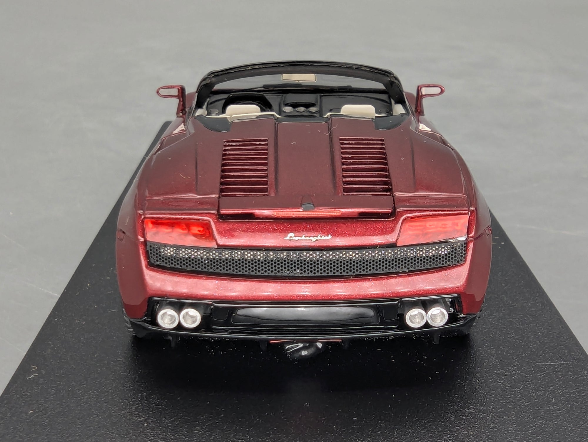 Modellautos 1:43 Looksmart Lamborghini Gallardo LP560-4 Spider 2009 Rosso Leto OVP