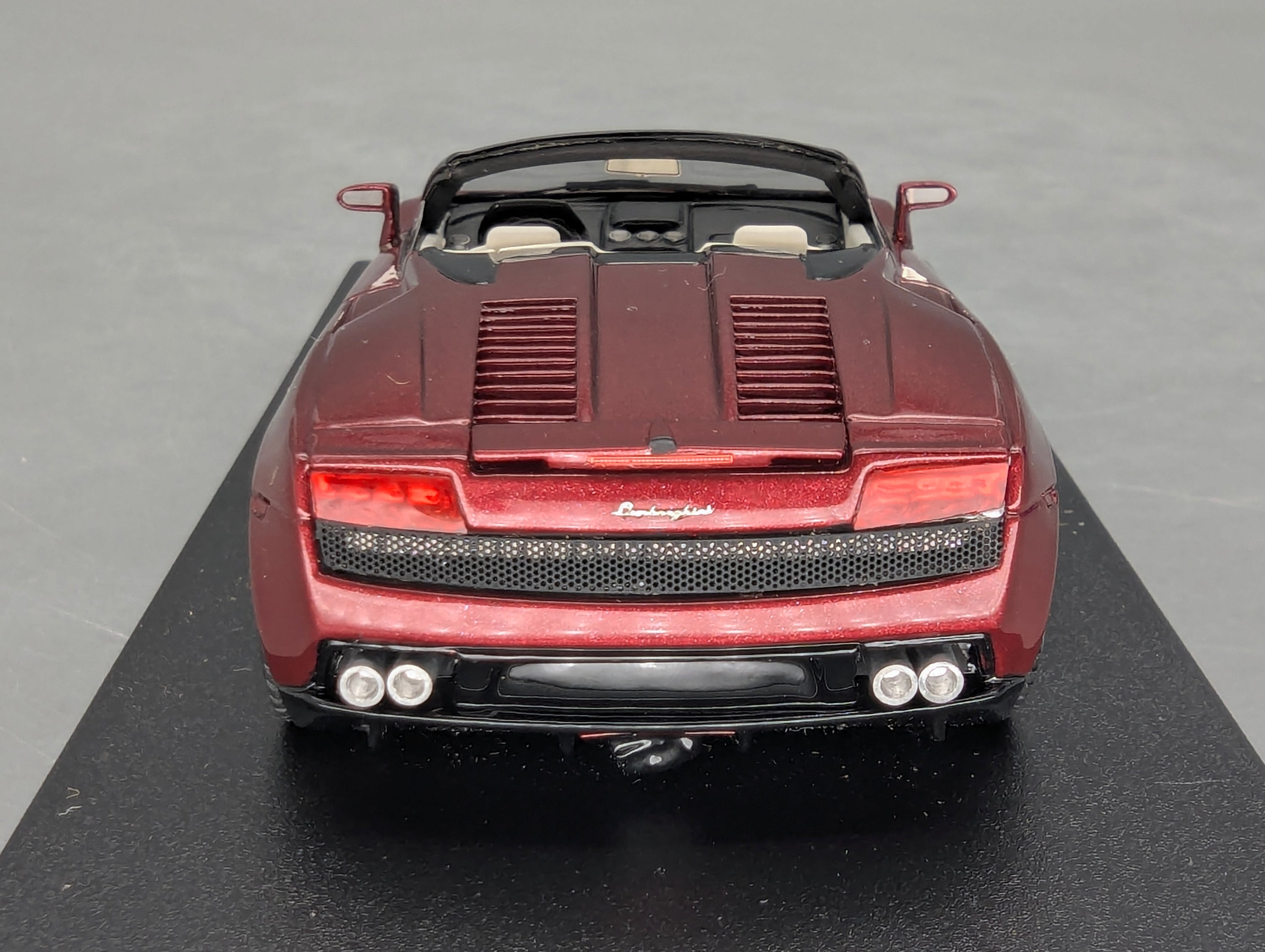 Modellautos 1:43 Looksmart Lamborghini Gallardo LP560-4 Spider 2009 Rosso Leto OVP