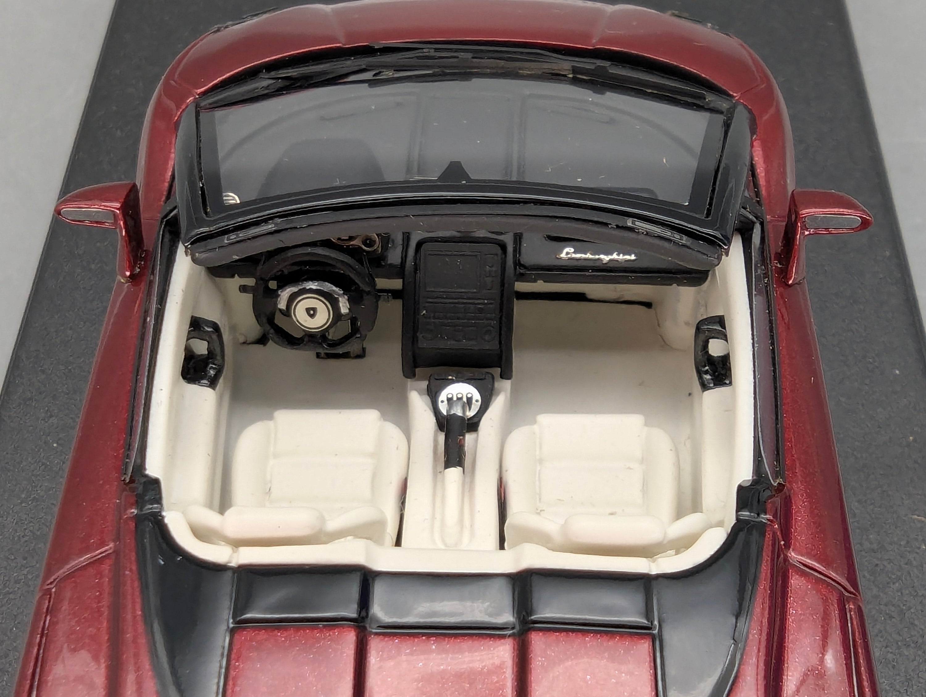Modellautos 1:43 Looksmart Lamborghini Gallardo LP560-4 Spider 2009 Rosso Leto OVP