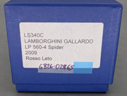 Modellautos 1:43 Looksmart Lamborghini Gallardo LP560-4 Spider 2009 Rosso Leto OVP