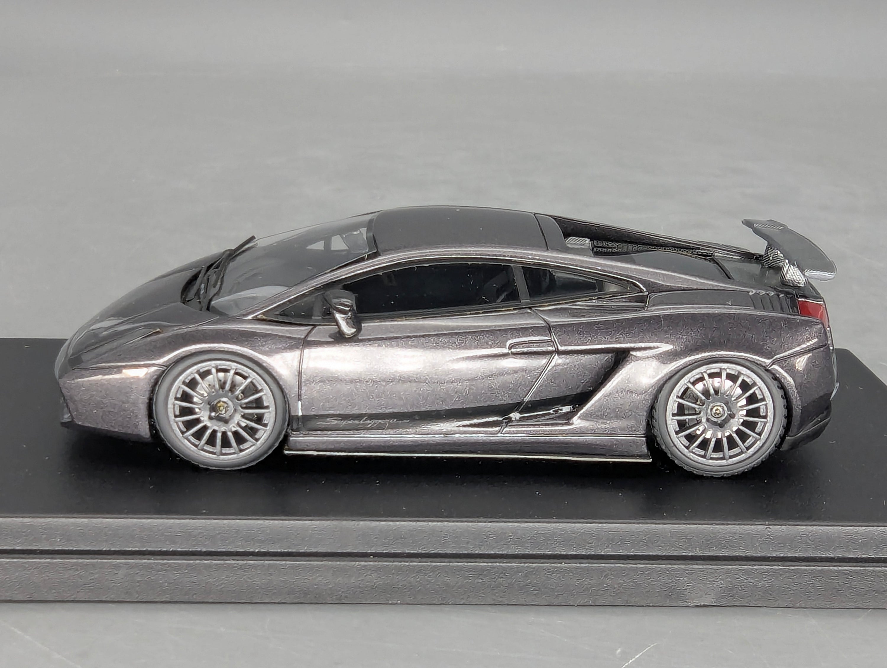 Modellautos 1:43 Looksmart Lamborghini Gallardo Superleggera 2007 Met. Grey OVP
