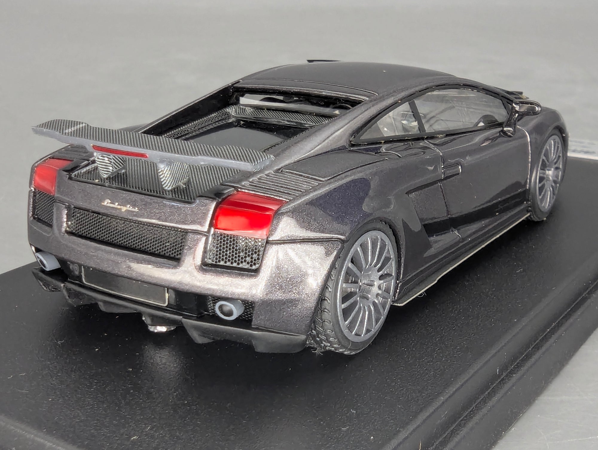 Modellautos 1:43 Looksmart Lamborghini Gallardo Superleggera 2007 Met. Grey OVP