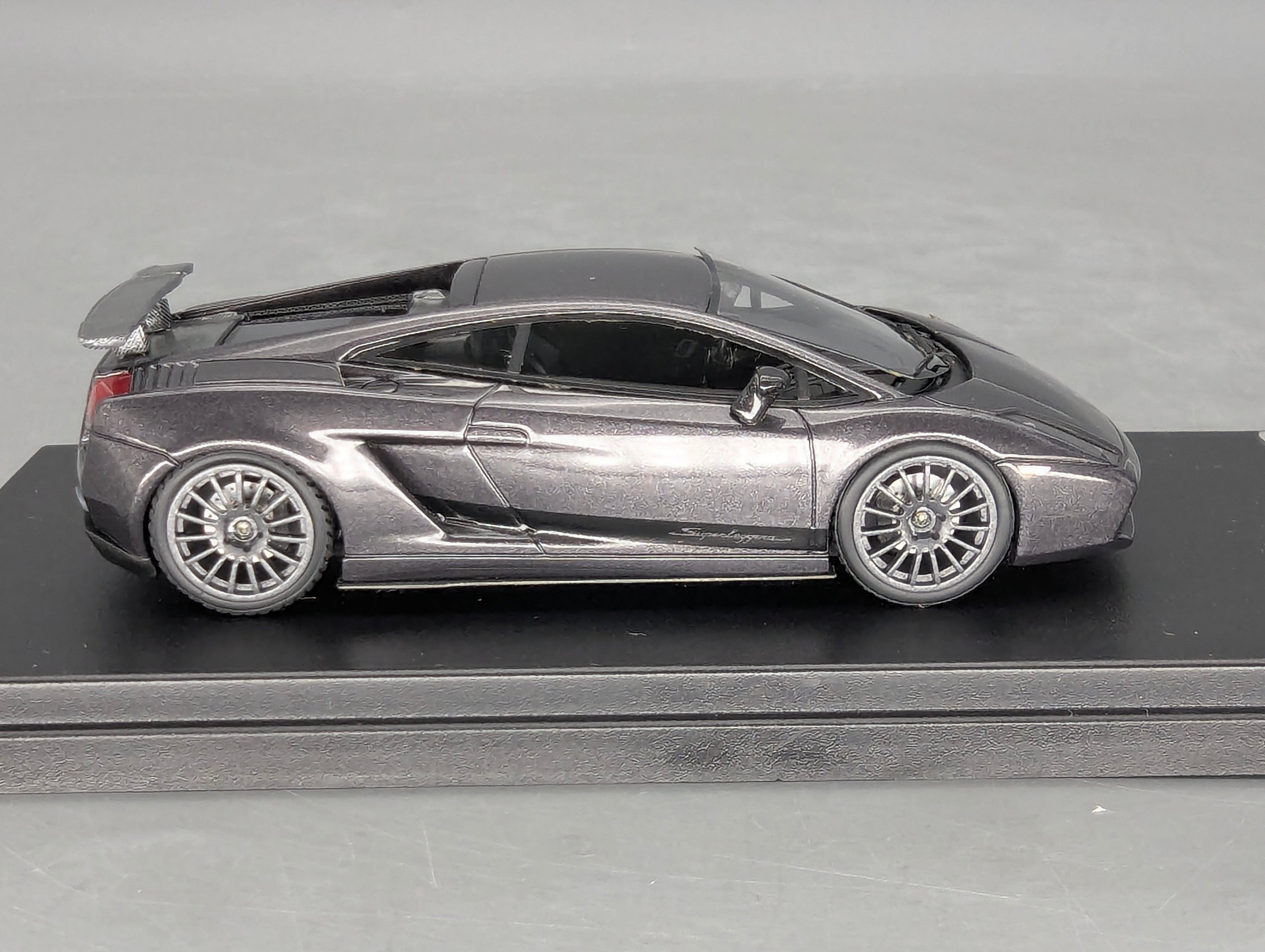Modellautos 1:43 Looksmart Lamborghini Gallardo Superleggera 2007 Met. Grey OVP