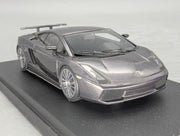 Modellautos 1:43 Looksmart Lamborghini Gallardo Superleggera 2007 Met. Grey OVP