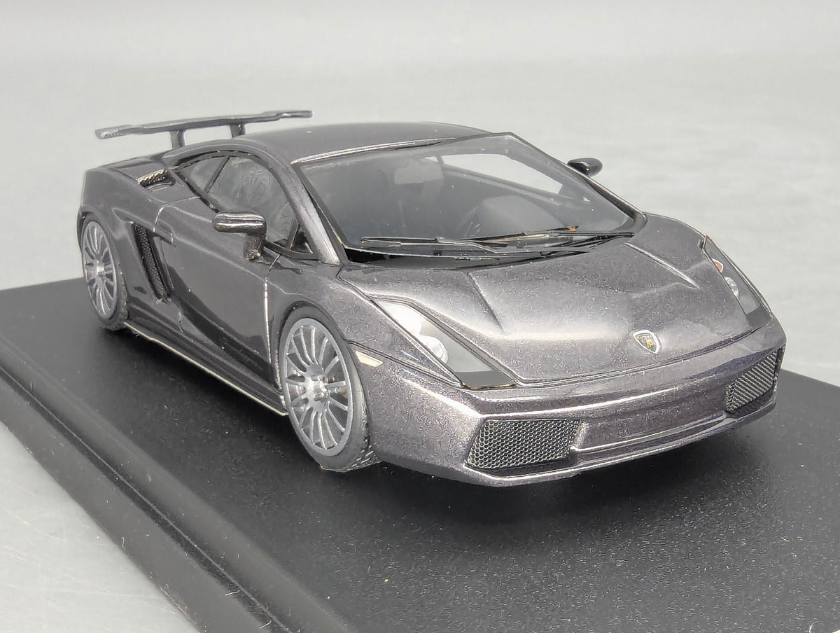 Modellautos 1:43 Looksmart Lamborghini Gallardo Superleggera 2007 Met. Grey OVP