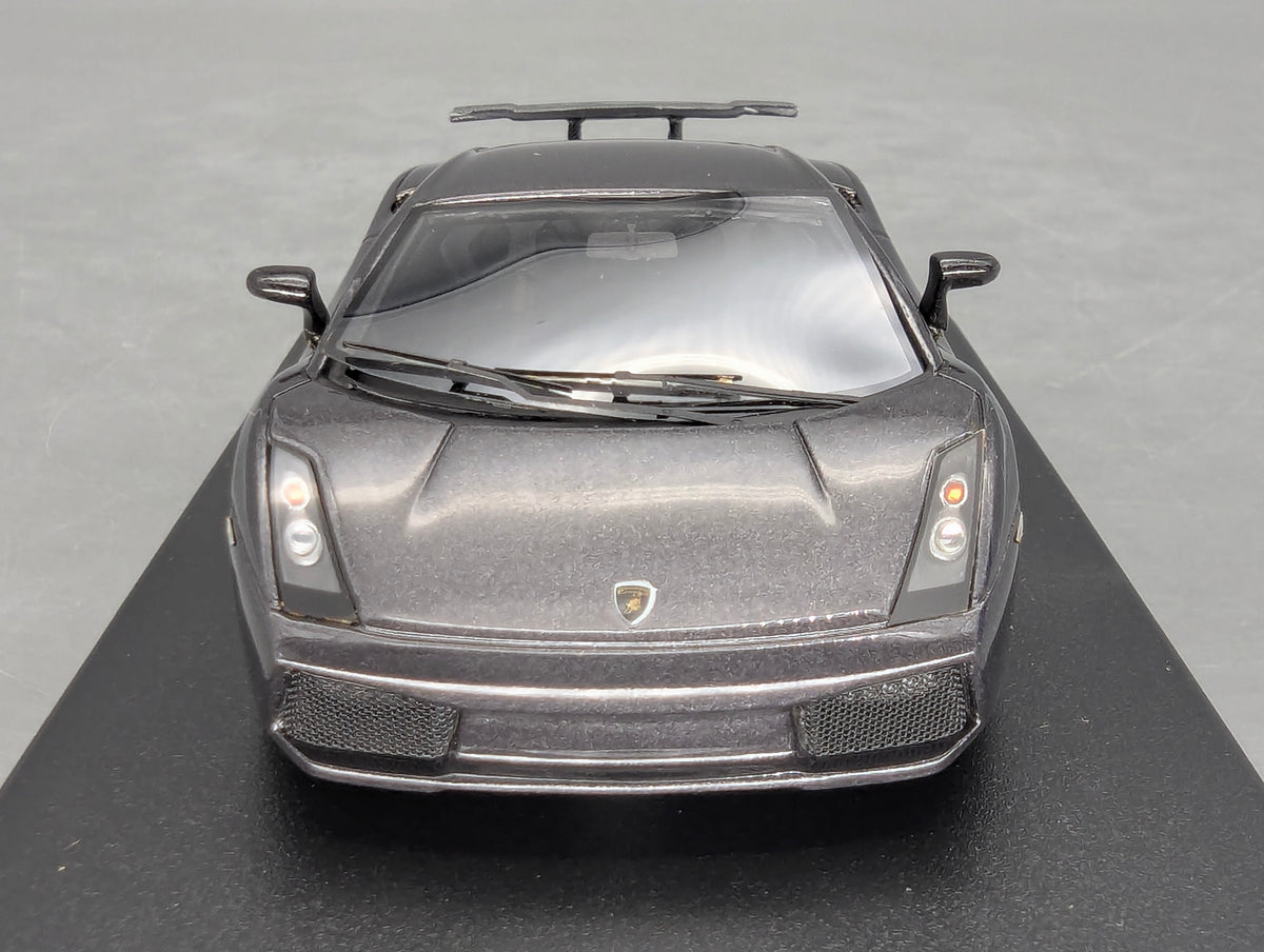 Modellautos 1:43 Looksmart Lamborghini Gallardo Superleggera 2007 Met. Grey OVP