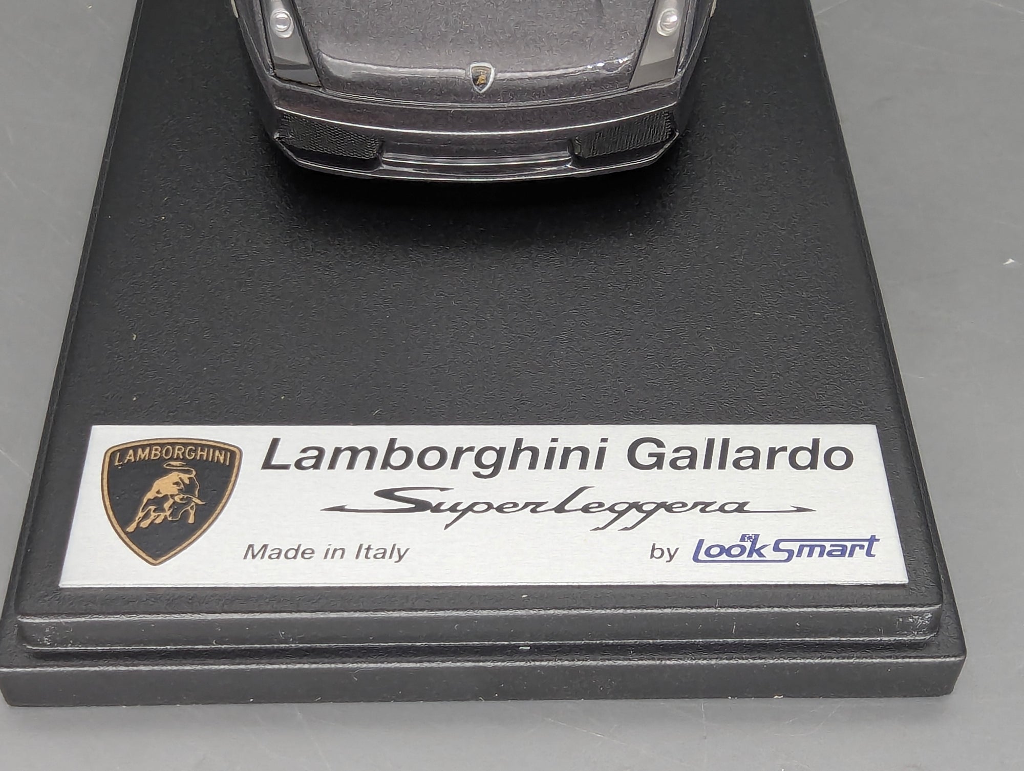 Modellautos 1:43 Looksmart Lamborghini Gallardo Superleggera 2007 Met. Grey OVP