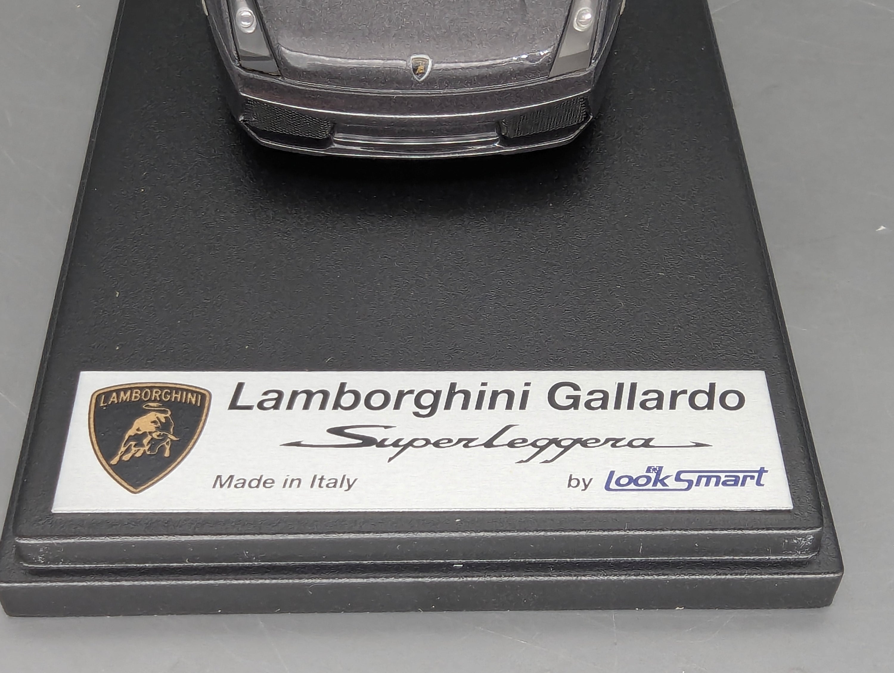 Modellautos 1:43 Looksmart Lamborghini Gallardo Superleggera 2007 Met. Grey OVP