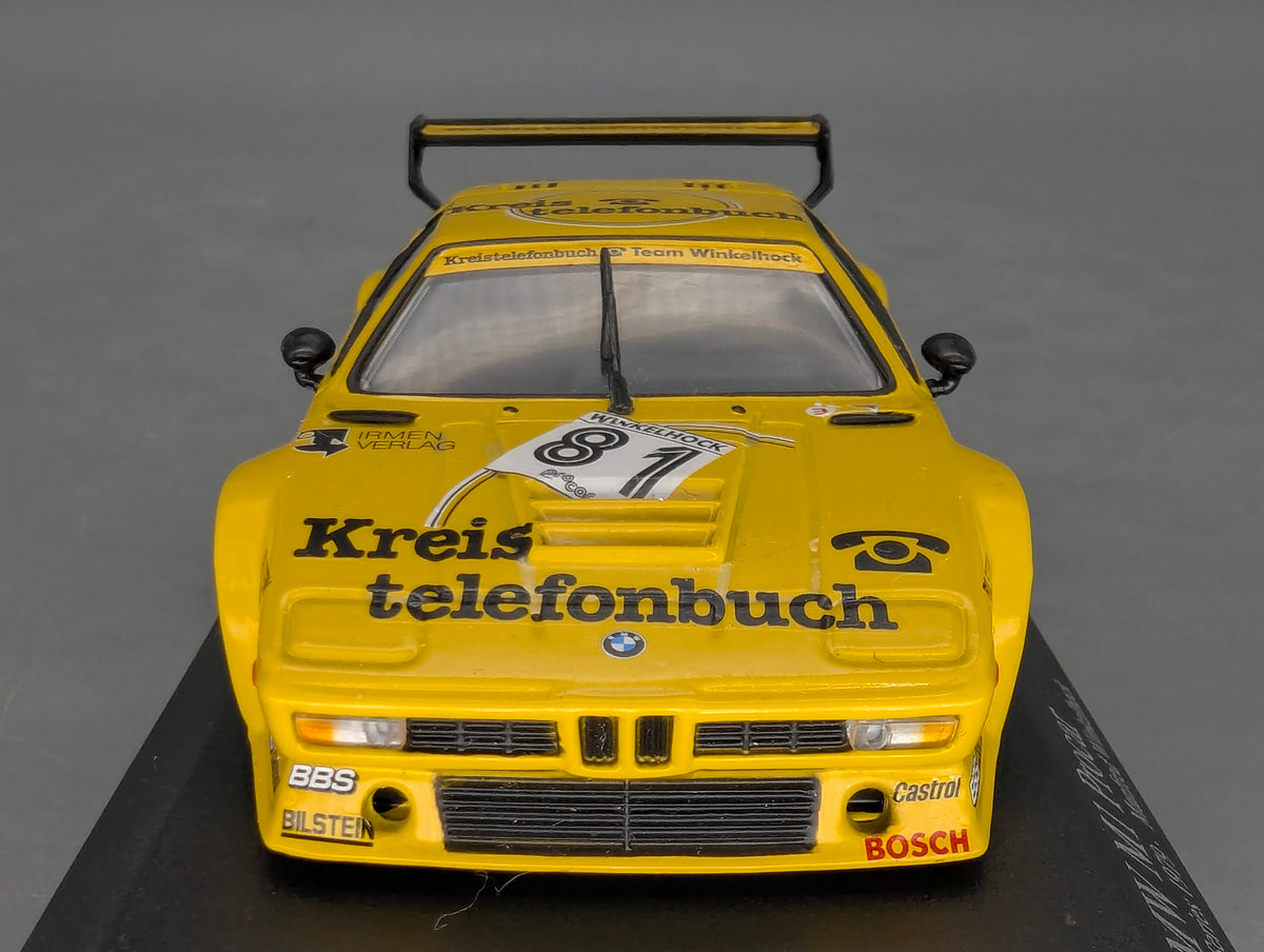 Modellautos 1:43 Minichamps BMW M1 Procar 1979 #81 Manfred Wikelhock mit OVP