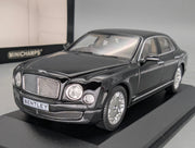 Modellautos 1:43 Minichamps Bentley Mulsanne 2010 Black Schwarz mit OVP