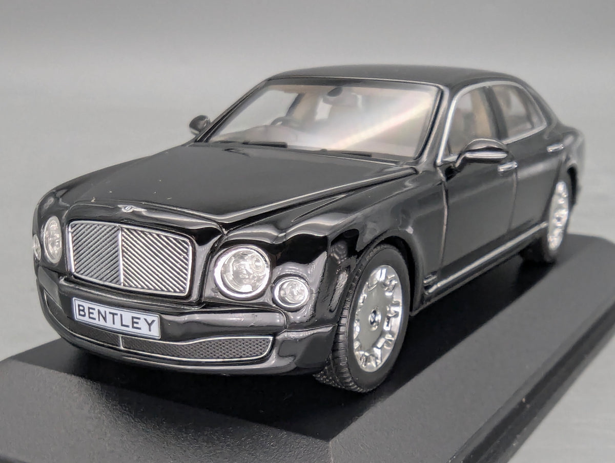 Modellautos 1:43 Minichamps Bentley Mulsanne 2010 Black Schwarz mit OVP