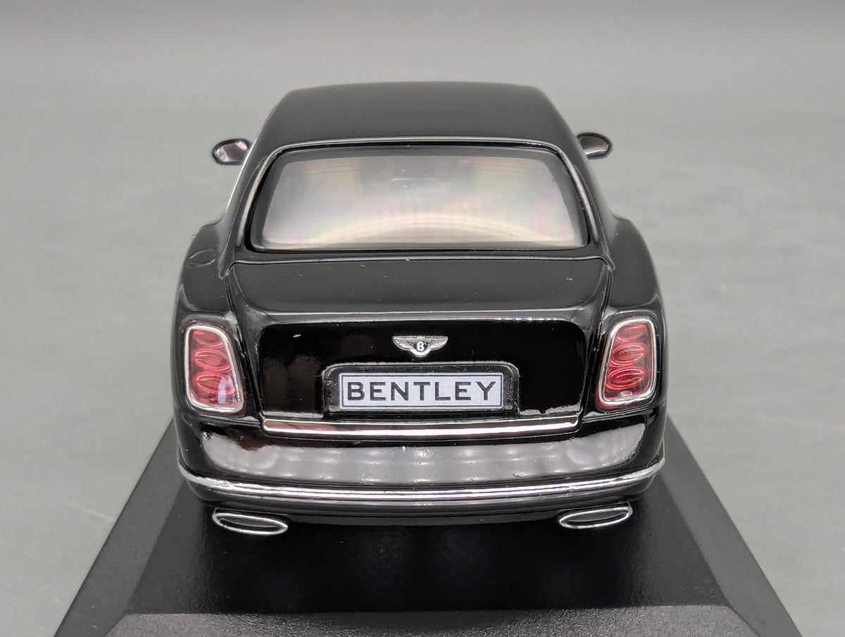 Modellautos 1:43 Minichamps Bentley Mulsanne 2010 Black Schwarz mit OVP