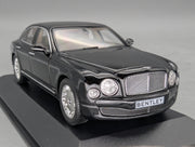 Modellautos 1:43 Minichamps Bentley Mulsanne 2010 Black Schwarz mit OVP