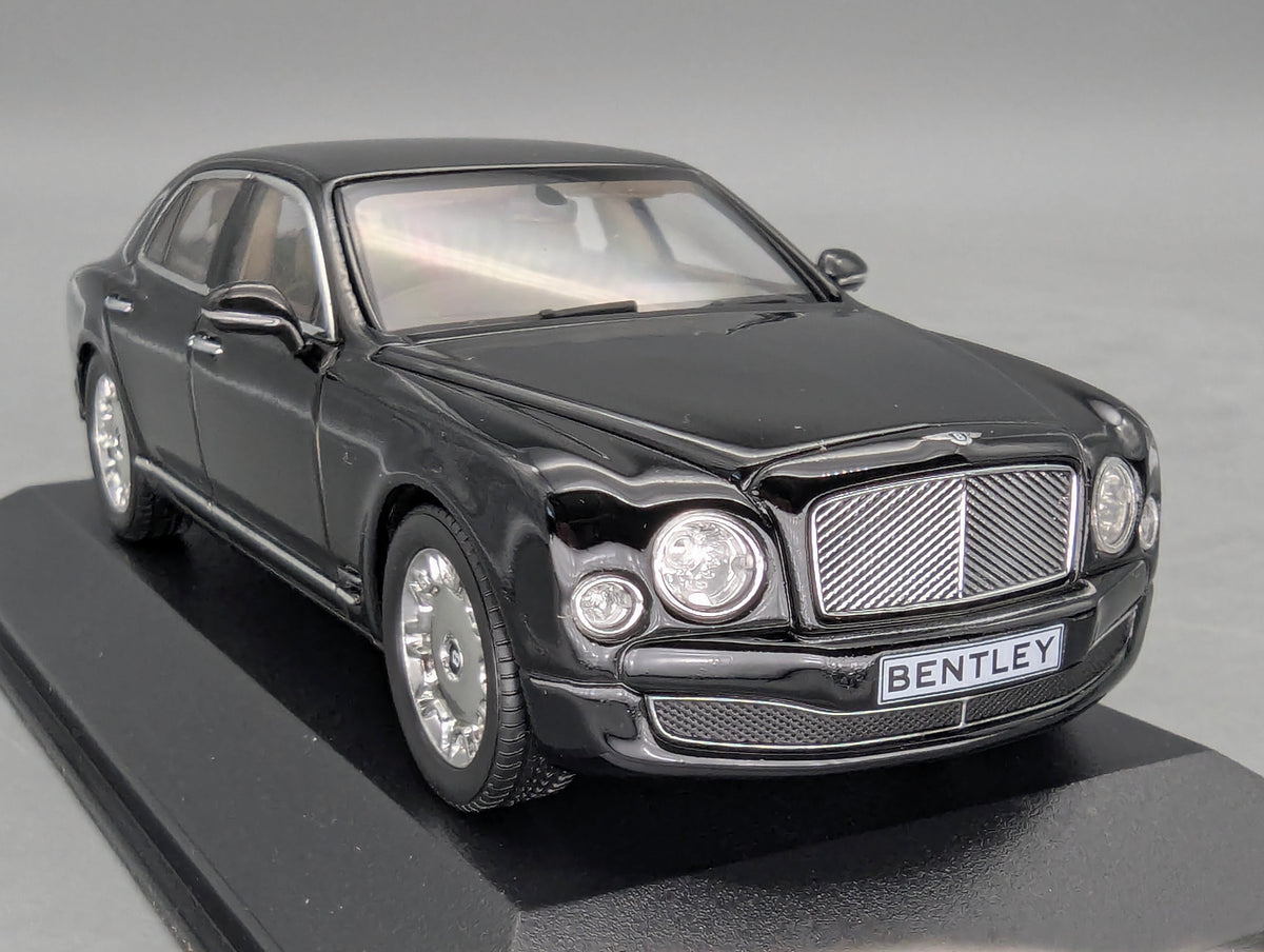 Modellautos 1:43 Minichamps Bentley Mulsanne 2010 Black Schwarz mit OVP