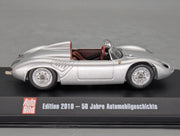 Modellautos 1:43 Minichamps Porsche 718 RS 60 Spyder Silber mit OVP