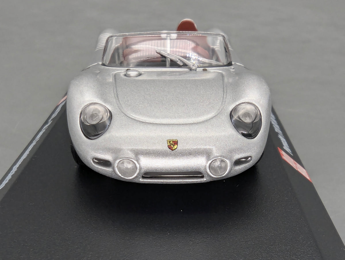 Modellautos 1:43 Minichamps Porsche 718 RS 60 Spyder Silber mit OVP
