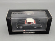 Modellautos 1:43 Minichamps Auto Union 1000 Sp Coupe Schwarz Weiß mit OVP