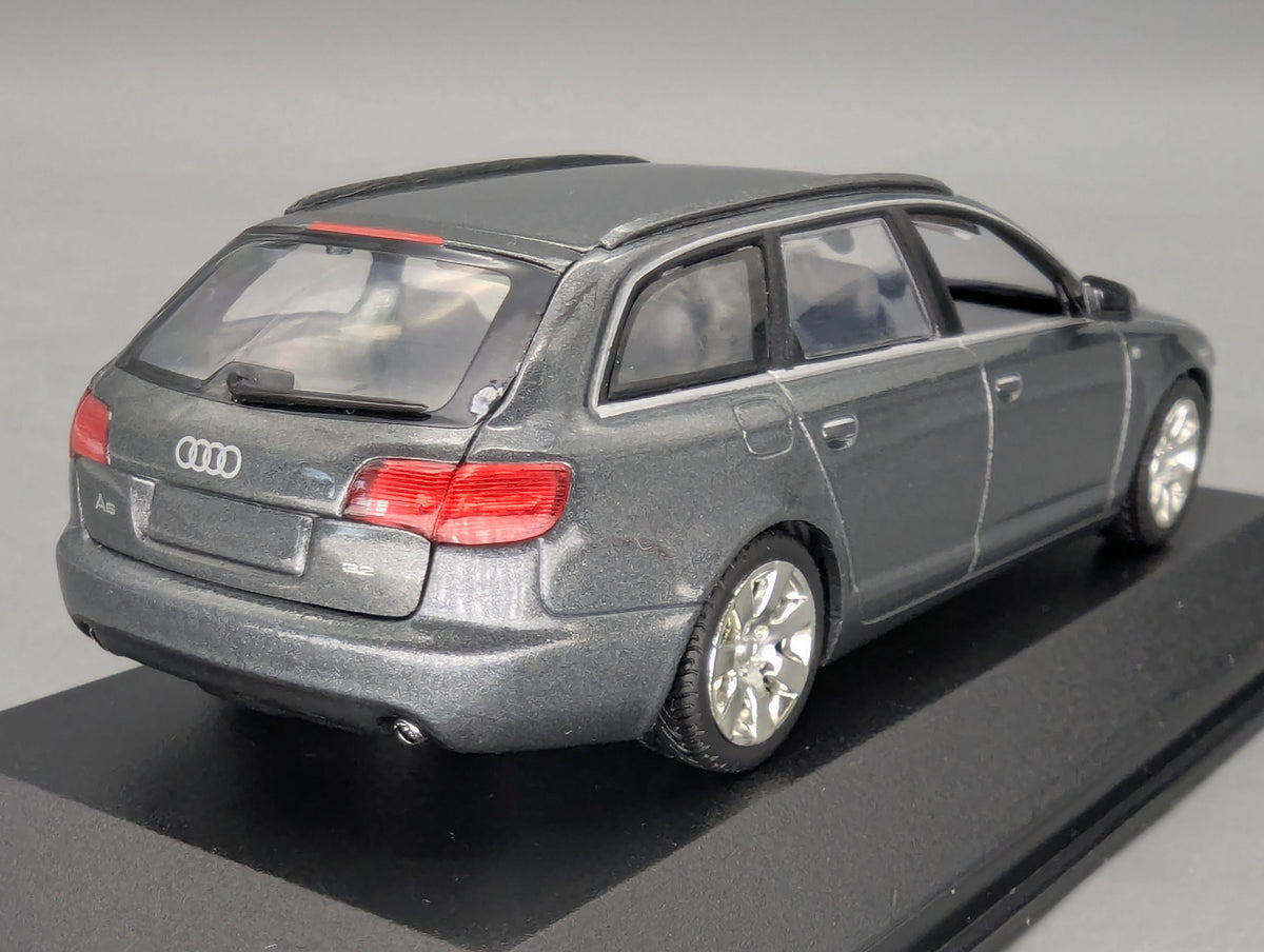 Modellautos 1:43 Minichamps Audi A6 Avant Atlasgrau Metallic mit OVP