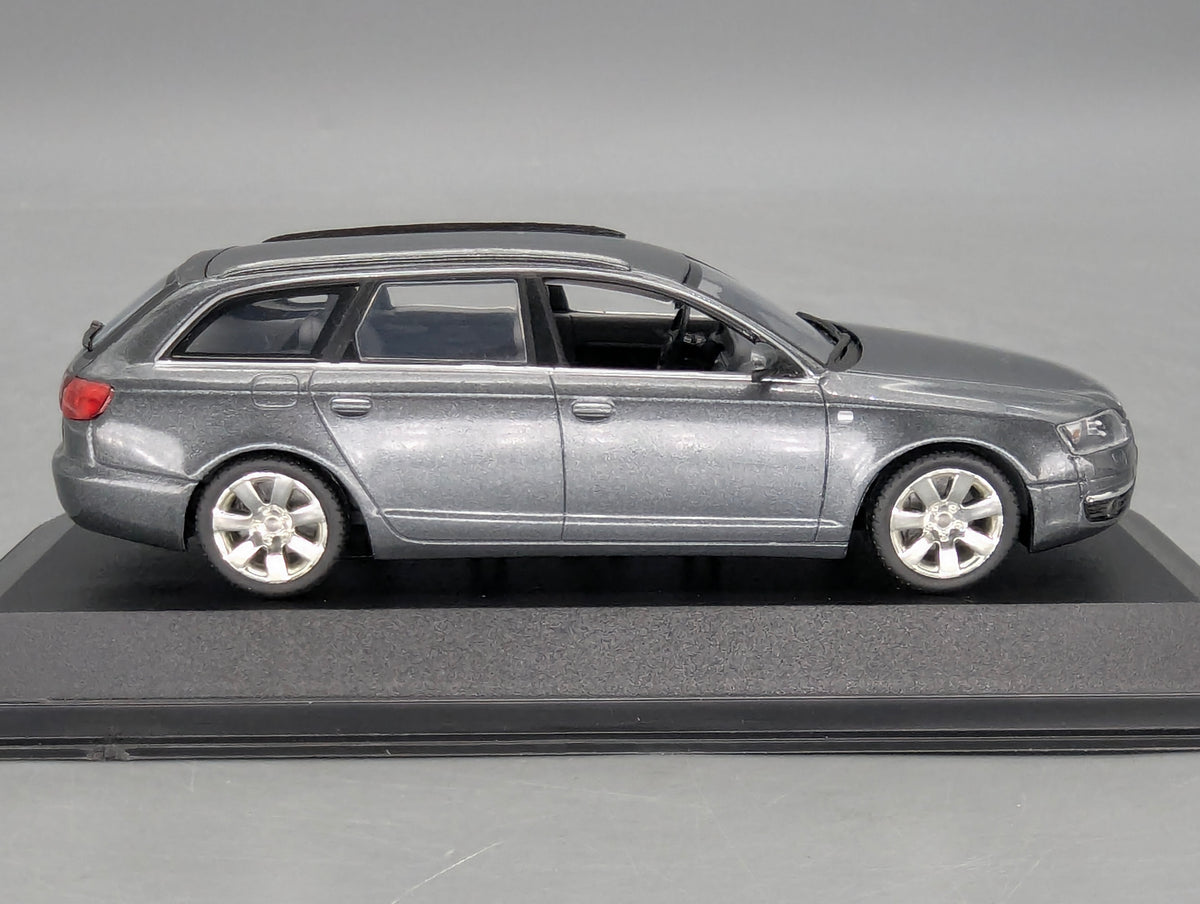 Modellautos 1:43 Minichamps Audi A6 Avant Atlasgrau Metallic mit OVP