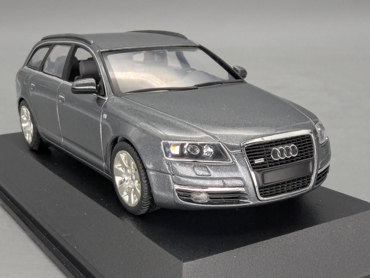 Modellautos 1:43 Minichamps Audi A6 Avant Atlasgrau Metallic mit OVP