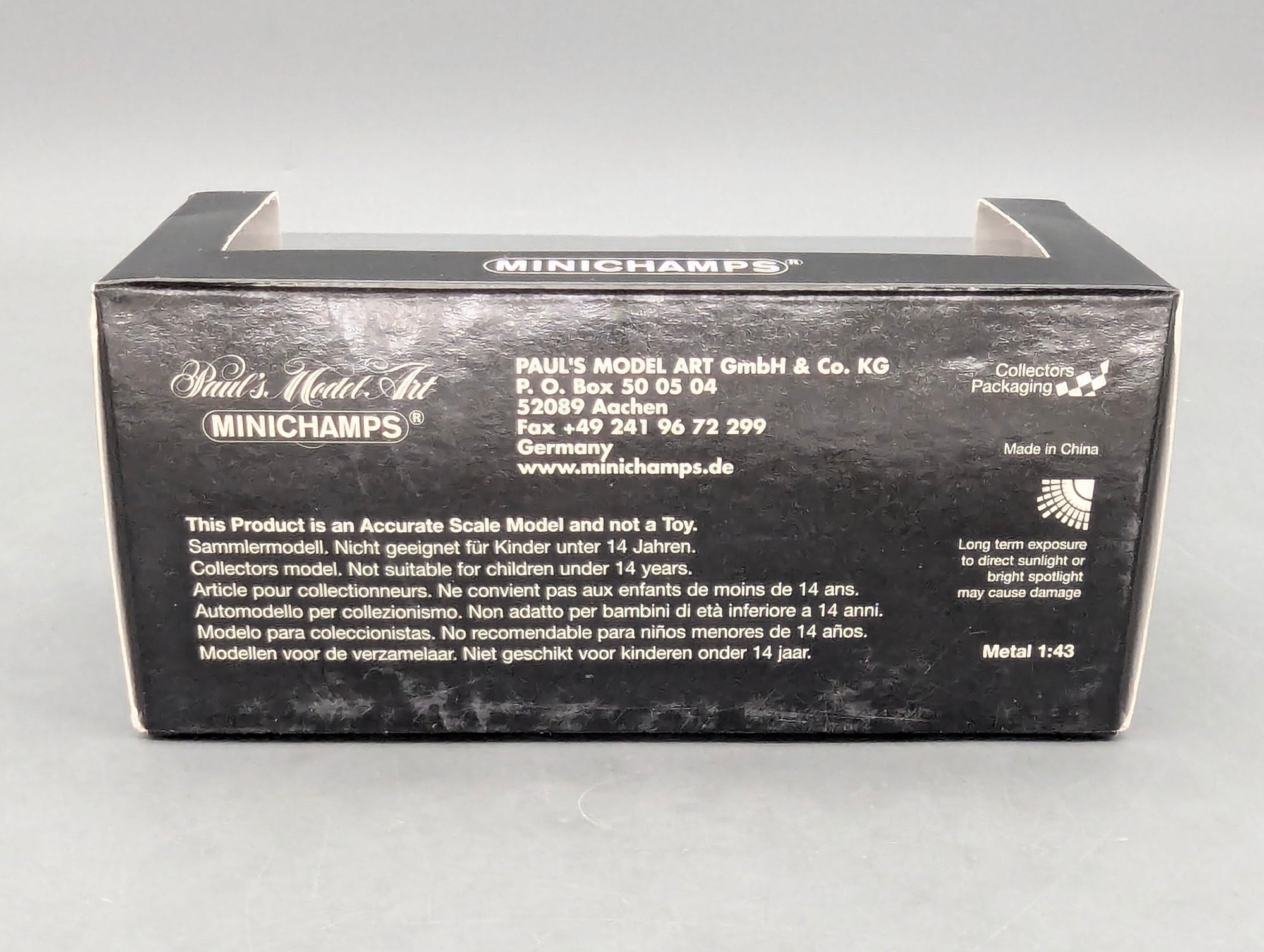 Modellautos 1:43 Minichamps Audi A6 Avant Atlasgrau Metallic mit OVP