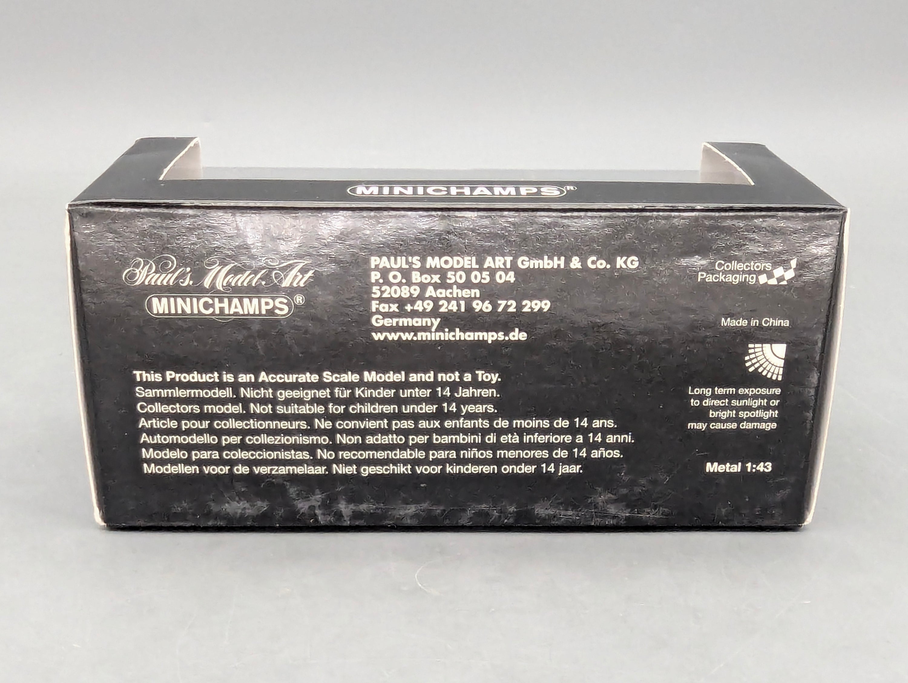 Modellautos 1:43 Minichamps Audi A6 Avant Atlasgrau Metallic mit OVP