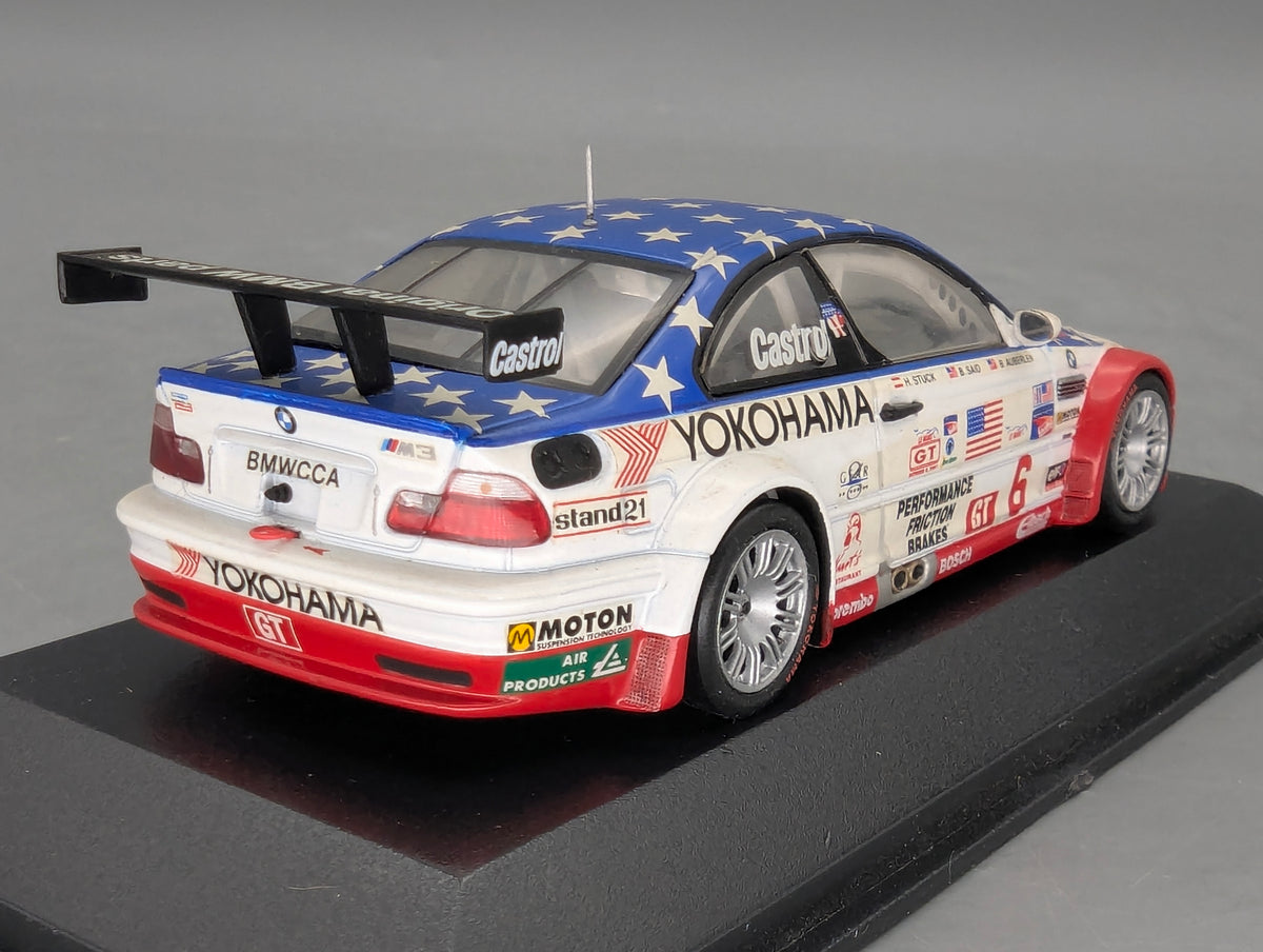 Modellautos 1:43 Minichamps BMW M3 GTR WINNER ALMS 2001 #6 Stuck u. A. mit OVP