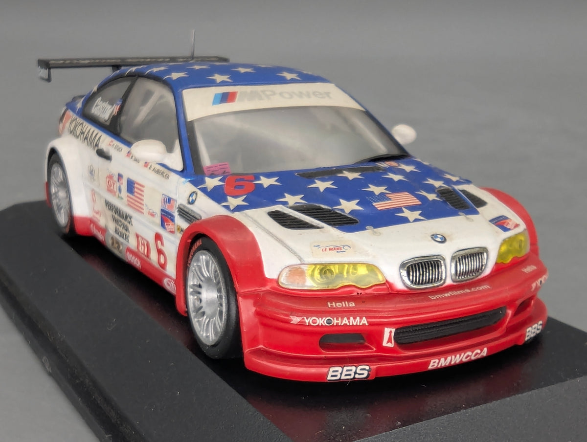 Modellautos 1:43 Minichamps BMW M3 GTR WINNER ALMS 2001 #6 Stuck u. A. mit OVP