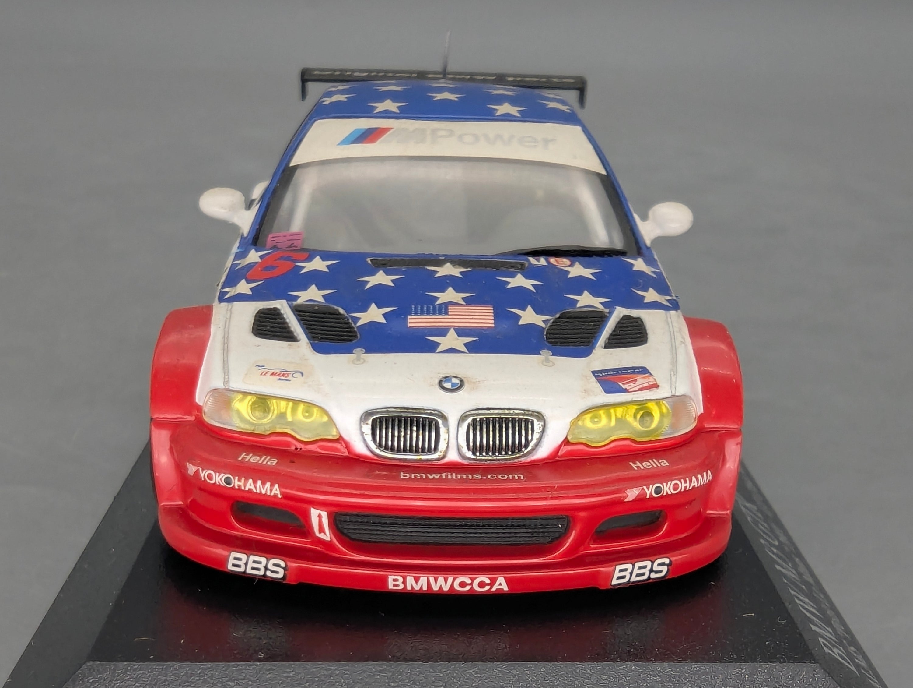 Modellautos 1:43 Minichamps BMW M3 GTR WINNER ALMS 2001 #6 Stuck u. A. mit OVP