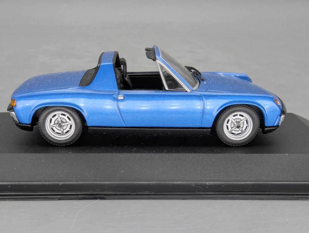 Modellautos 1:43 Minichamps VW Porsche 914/4 Gemini Metallic mit OVP