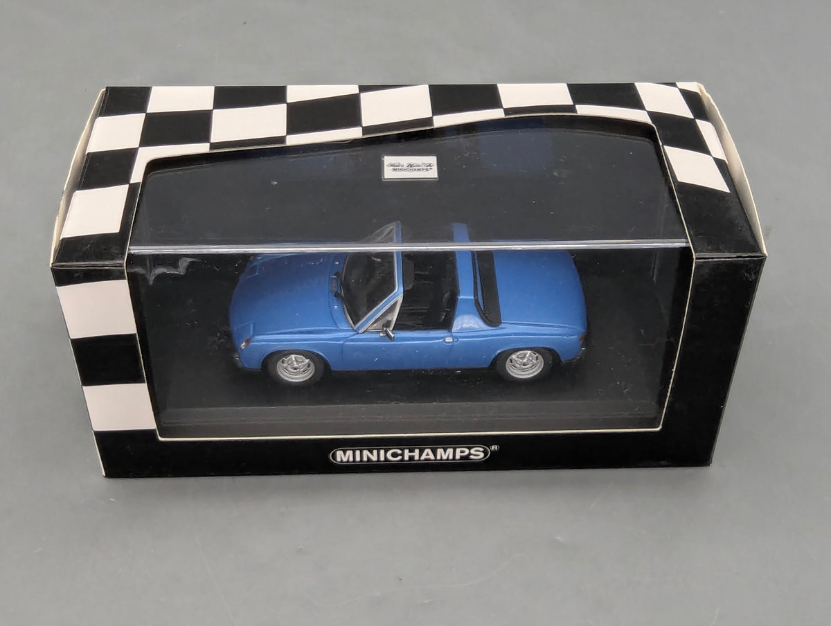 Modellautos 1:43 Minichamps VW Porsche 914/4 Gemini Metallic mit OVP