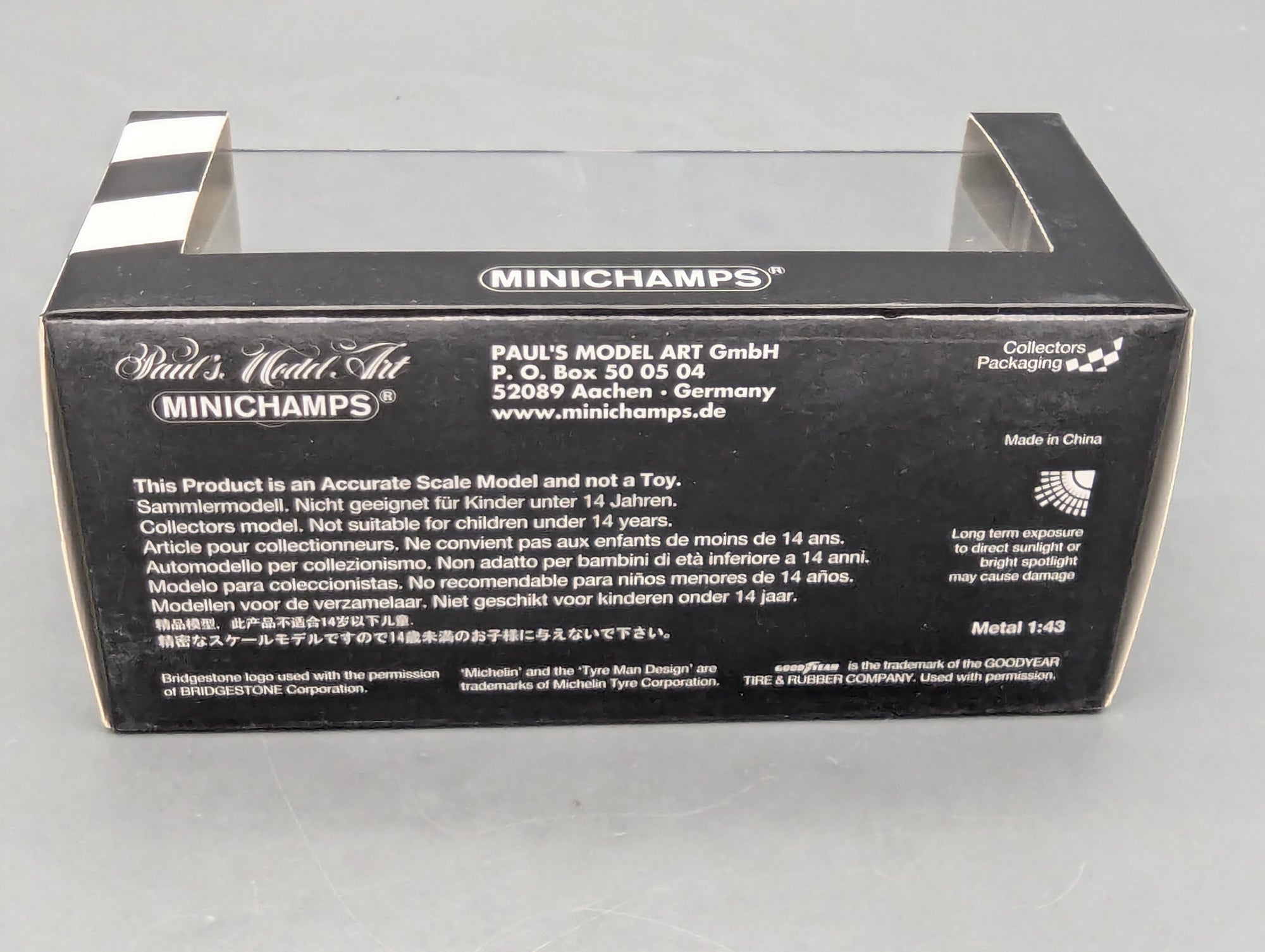 Modellautos 1:43 Minichamps VW Porsche 914/4 Gemini Metallic mit OVP