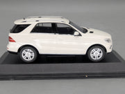Modellautos 1:43 Minichamps Mercedes-Benz M-Klasse W166 2011 Weiß mit OVP