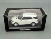 Modellautos 1:43 Minichamps Mercedes-Benz M-Klasse W166 2011 Weiß mit OVP