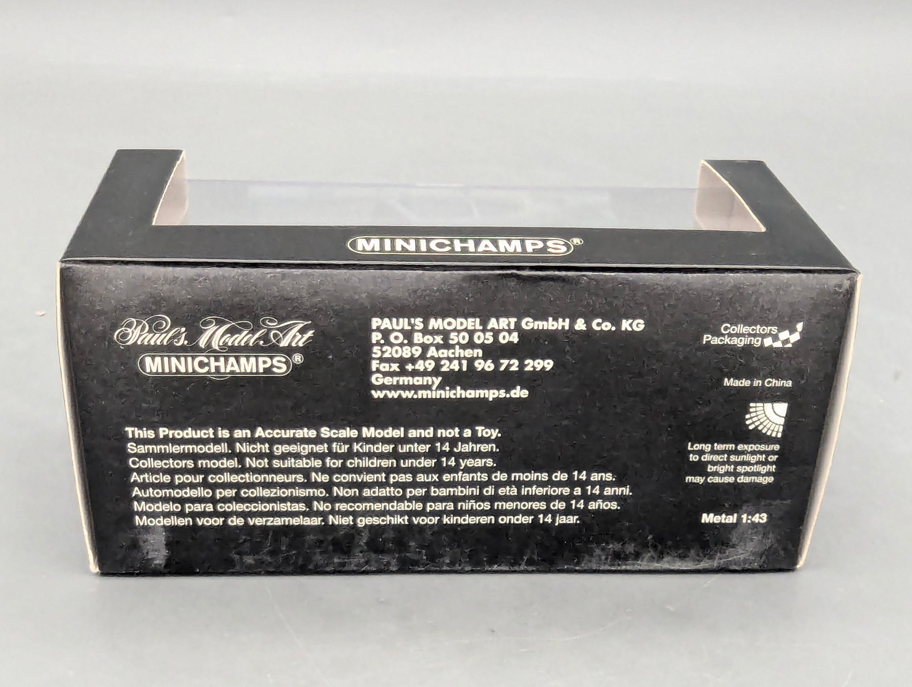 Modellautos 1:43 Minichamps Ford Capri 3100 WINNER Zolder 2005 #92 Peter Mücke mit OVP