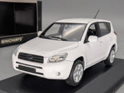 Modellautos 1:43 Minichamps Toyota RAV4 2006 White Schneeweiß mit OVP