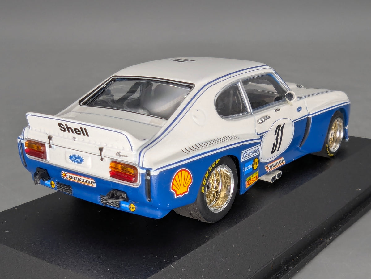 Modellautos 1:43 Minichamps Ford Capri RS 3100 DRM 1975 Norisring WINNER #31 Mass OVP