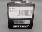 Modellautos 1:43 Minichamps Ford Capri RS 3100 DRM 1975 Norisring WINNER #31 Mass OVP