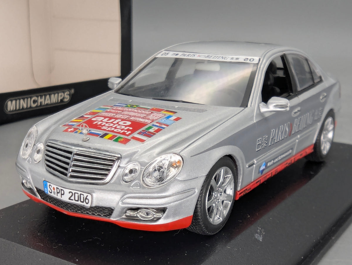 Modellautos 1:43 Minichamps Mercedes-Benz E-Klasse Rally Paris–Peking #05 OVP