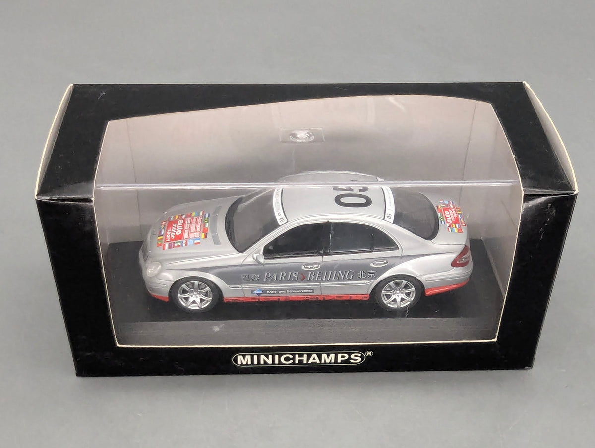 Modellautos 1:43 Minichamps Mercedes-Benz E-Klasse Rally Paris–Peking #05 OVP