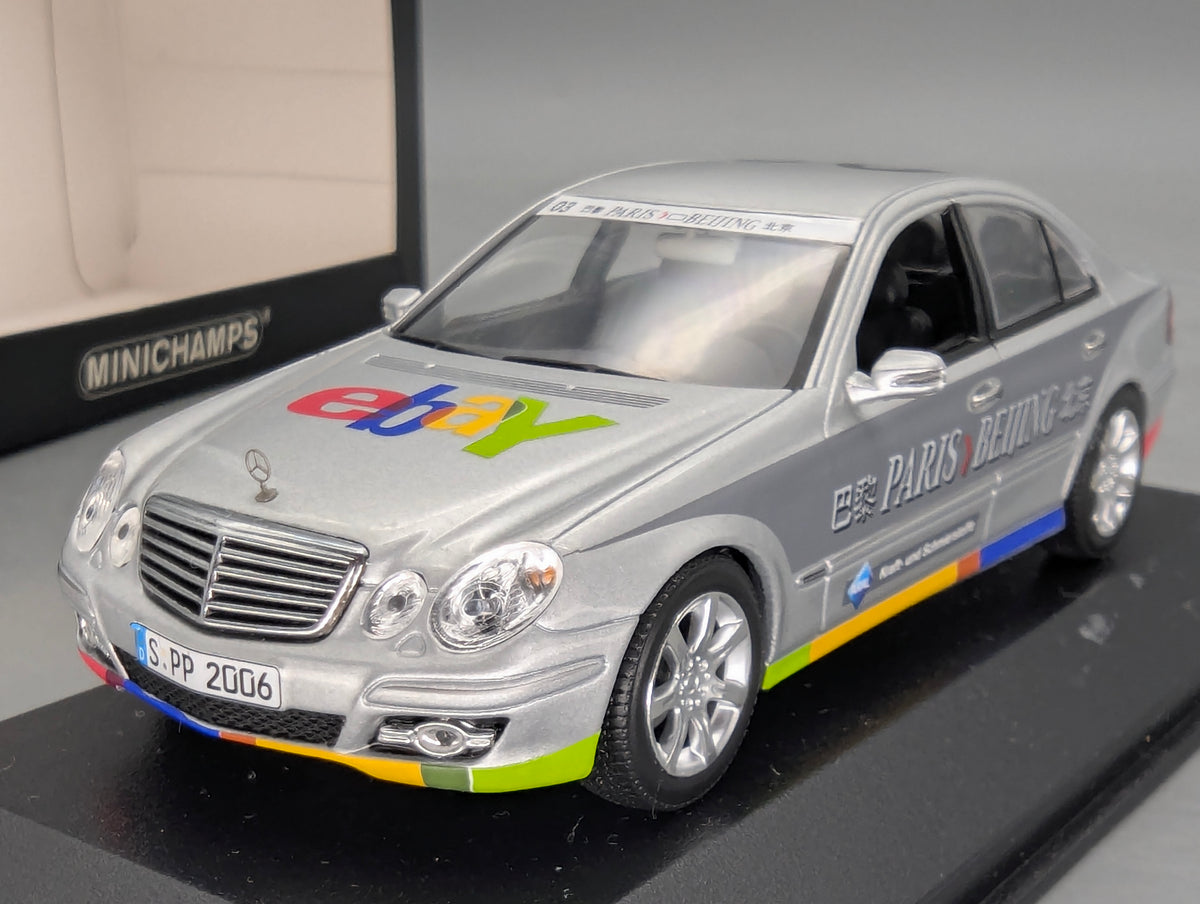Modellautos 1:43 Minichamps Mercedes-Benz E-Klasse Rally Paris–Peking #03 OVP