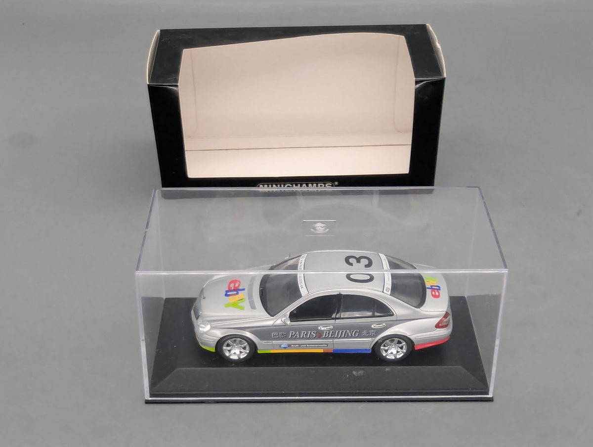 Modellautos 1:43 Minichamps Mercedes-Benz E-Klasse Rally Paris–Peking #03 OVP