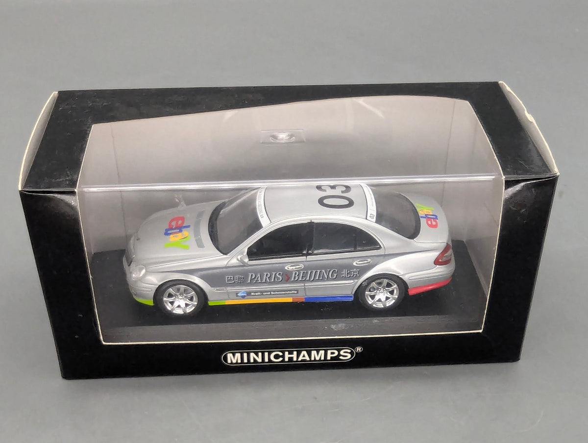 Modellautos 1:43 Minichamps Mercedes-Benz E-Klasse Rally Paris–Peking #03 OVP