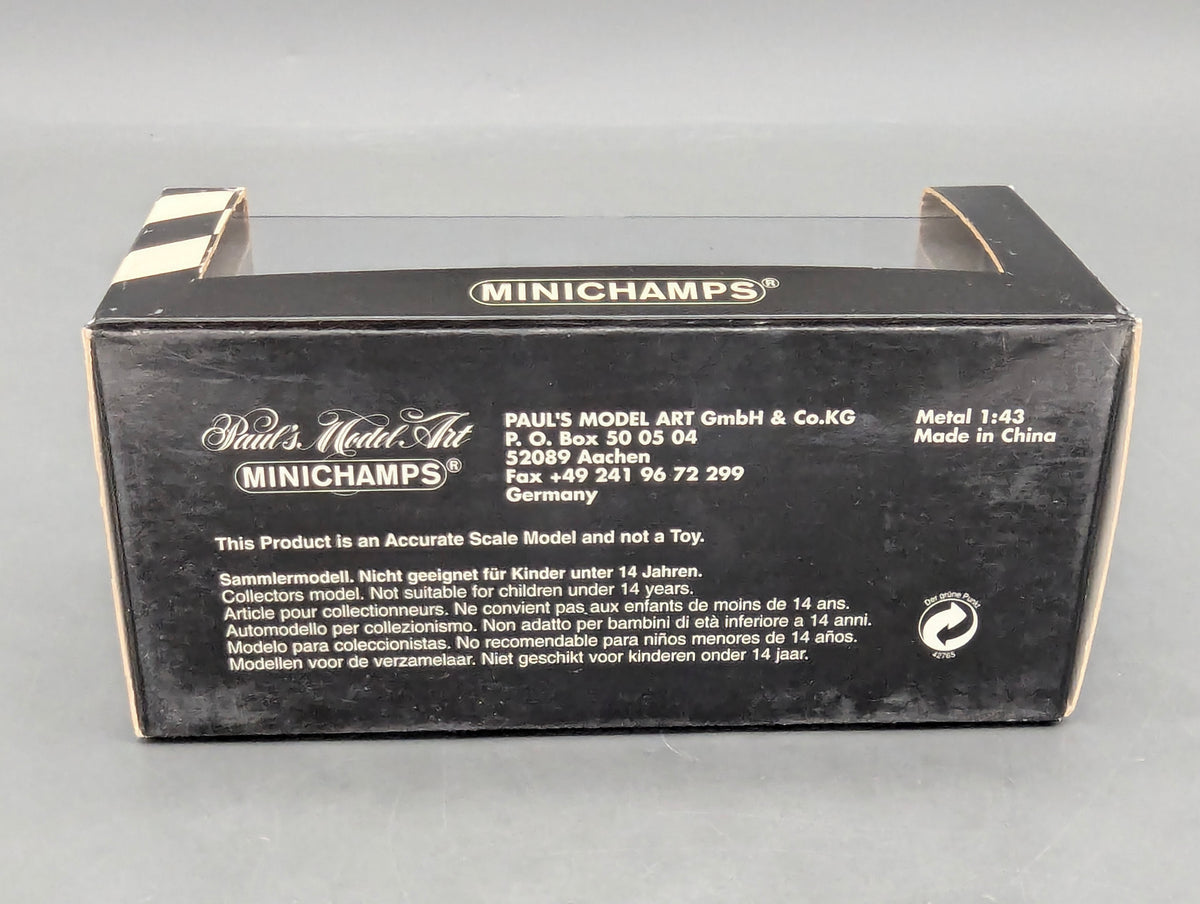 Modellautos 1:43 Minichamps Audi R8 12h Sebring 2003 #38 mit OVP
