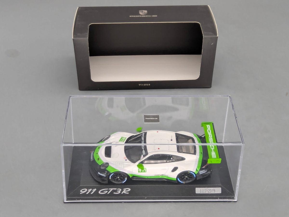 Modellautos 1:43 Minichamps Porsche 911 GT3R mit WAP Dealer OVP