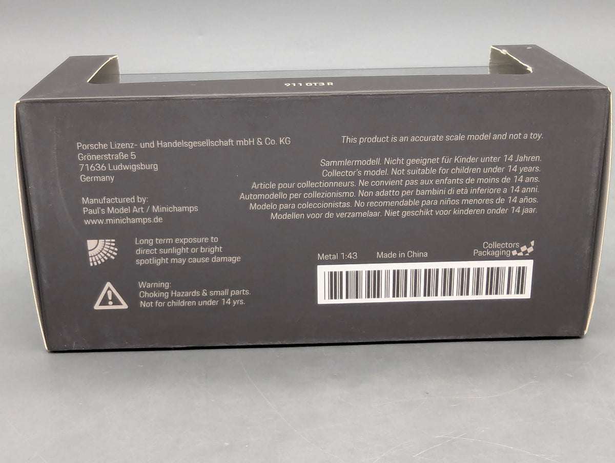 Modellautos 1:43 Minichamps Porsche 911 GT3R mit WAP Dealer OVP